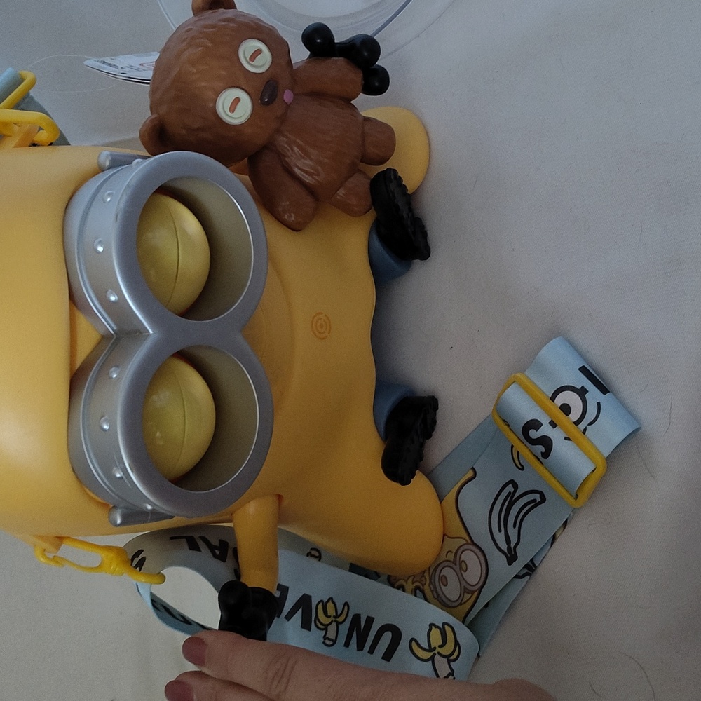 🍿Universal Studios Minions Bob W/ Tim Talking Popcorn Bucket (Turn Sound On) - Picture 3 of 10